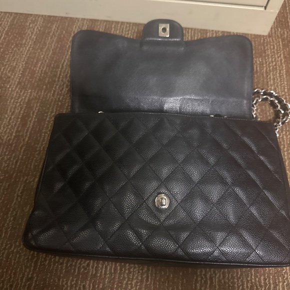 Chanel Jumbo Caviar Flap Bag - Picture 10 of 16